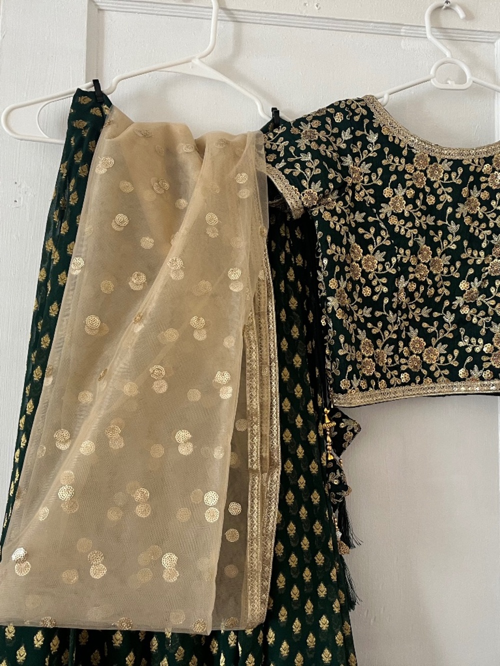 Elegant Embroidered Lehenga Set – Worn Once – Excellent Condition
